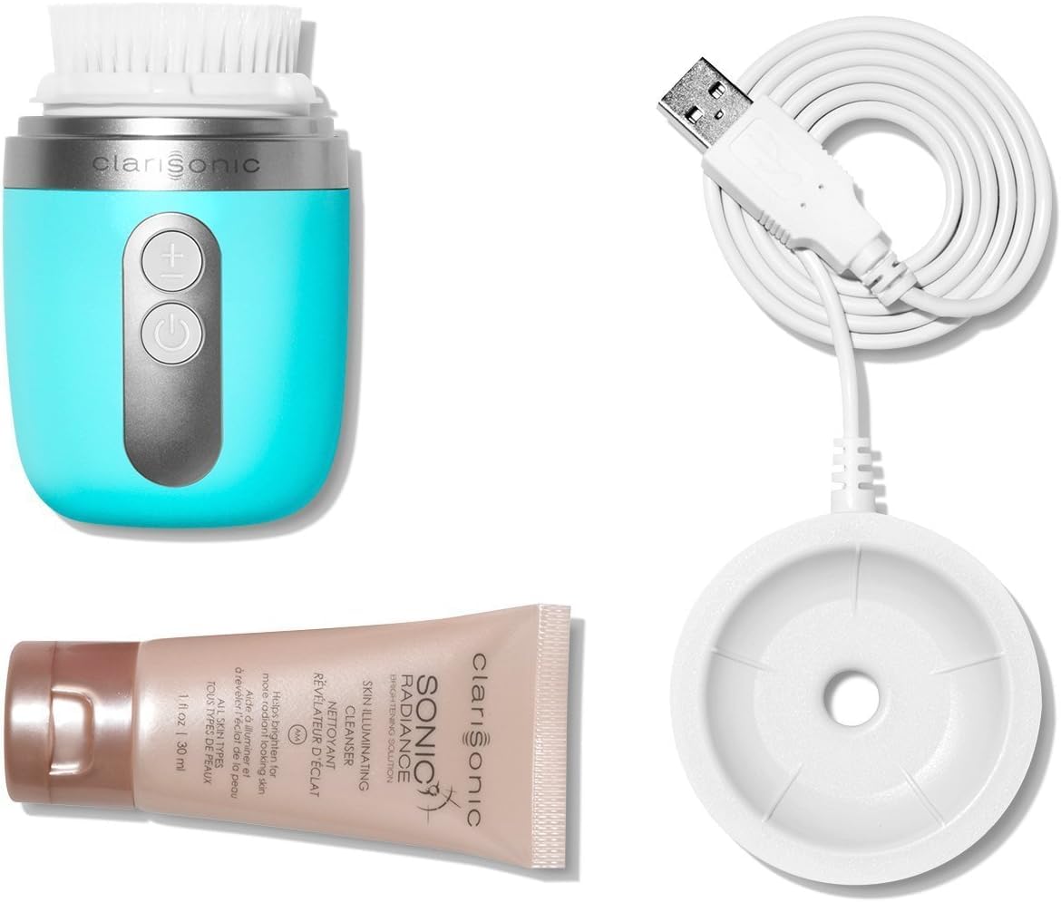 洗顔グッズ clarisonic Mia Sonic Skin Cleansing Clarisonic Mia Fit Sonic Facial Skin Cleansing Brush System, Sea